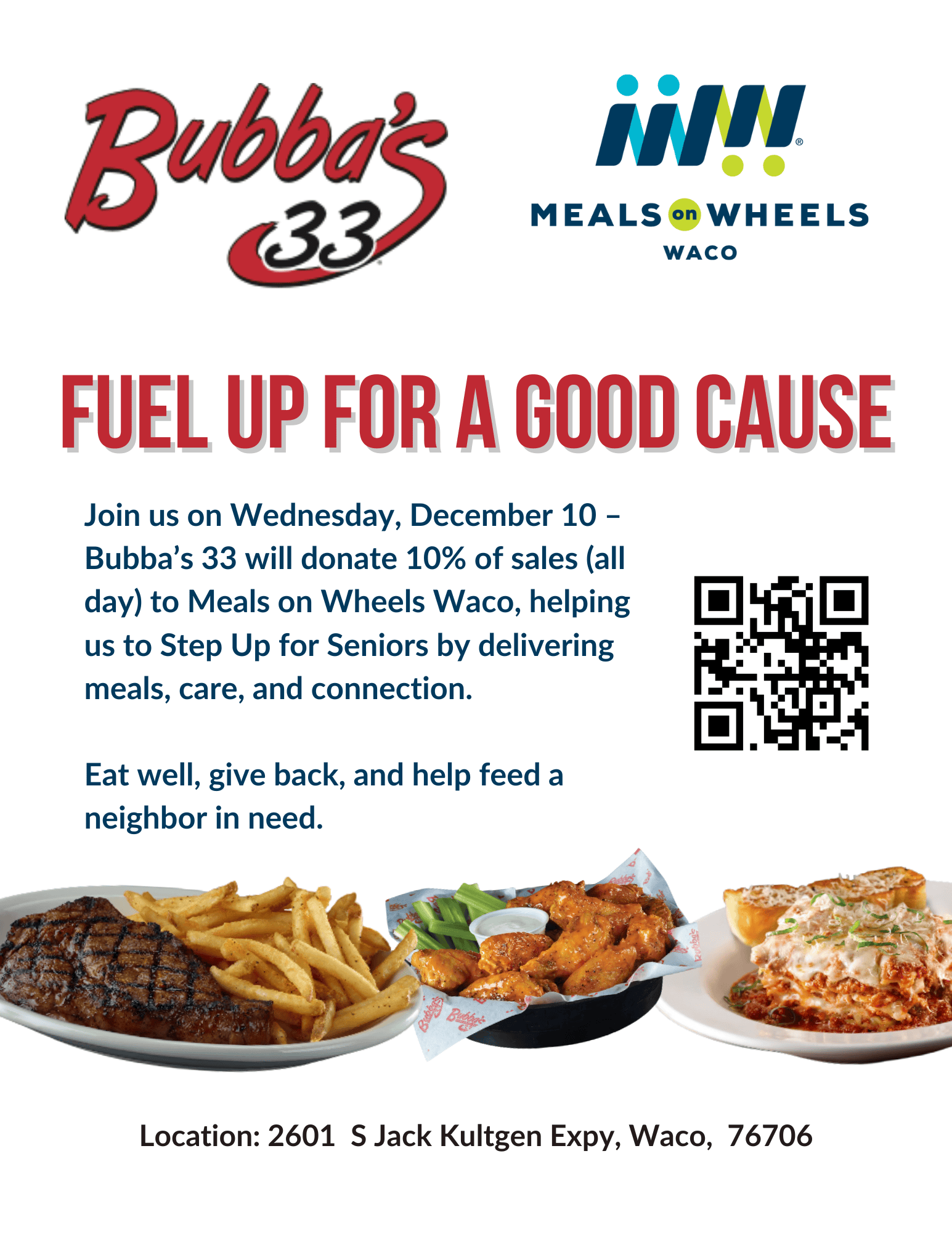 Buuba's 33 Dine Event 2025 Flyer
