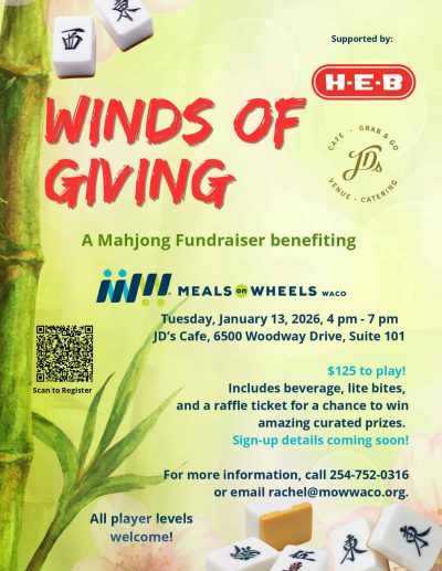 Winds of Giving flyer